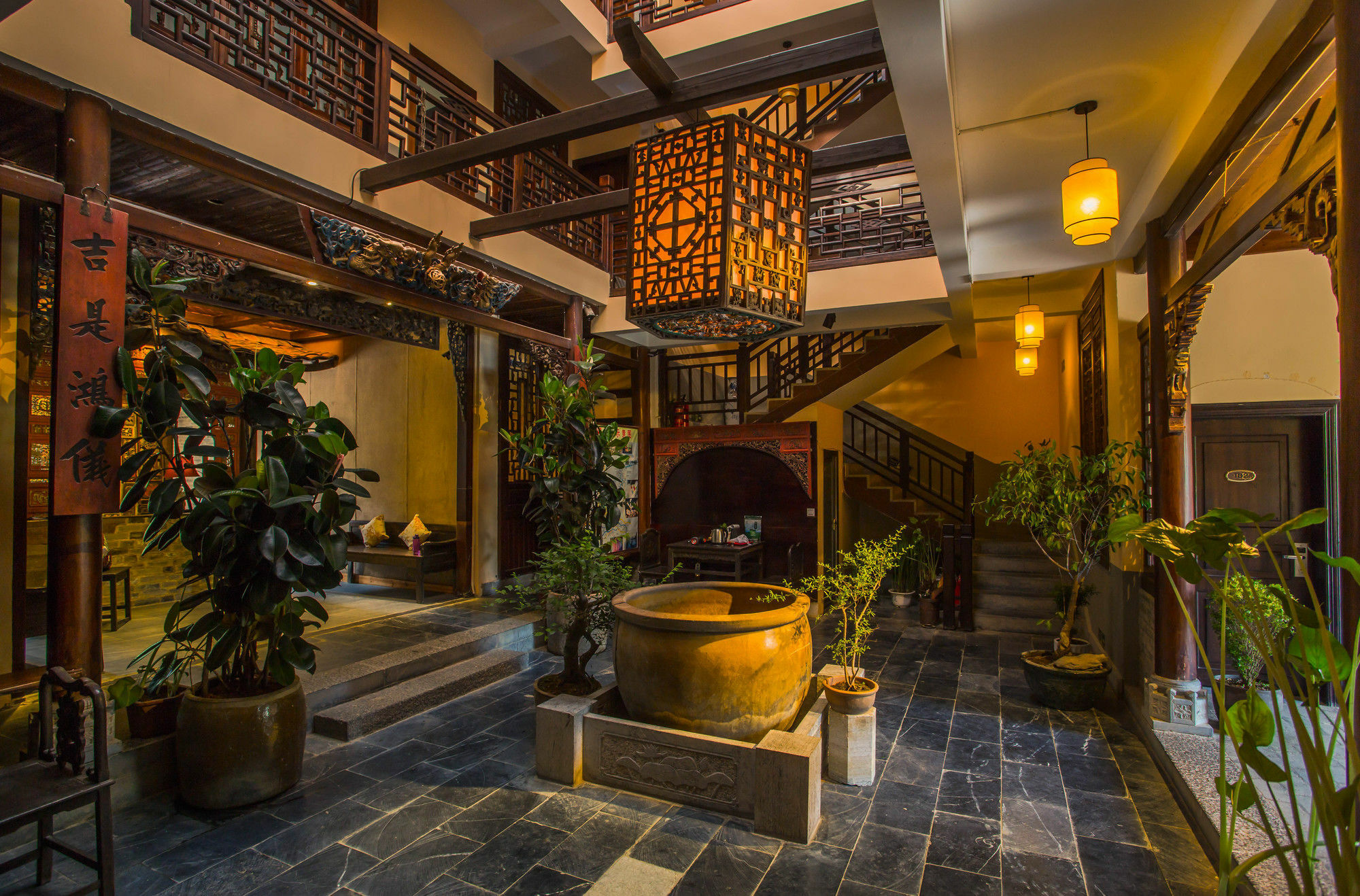 Yangshuo Leisure Tea Lodge Esterno foto